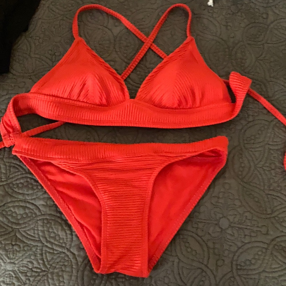 red target swimsuit